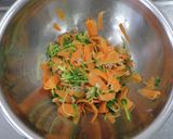 にんじんと豆苗のサラダ作り方5写真