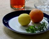 オレンジ&レモンのさわやかフルーツティー作り方1写真