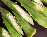 味しみしみ！ほろほろイワシとオクラの梅煮作り方4写真