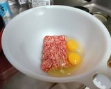 ♡秒でなくなるつくねバーグ♡作り方1写真