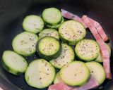 夏野菜！ベーコンとズッキーニの簡単炒め作り方2写真