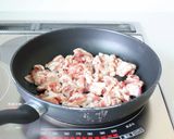 簡単手軽な【島らっきょうと豚の白だし炒め作り方3写真