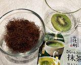 キウイ抹茶ティ作り方1写真