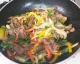 牛肉と彩り野菜のプルコギ風作り方4写真