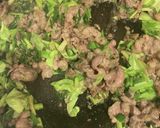 切り落とし牛タンと小ネギのニンニクパスタ作り方5写真