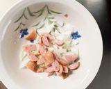 お一人様野菜たっぷり洋風さっぱり親子丼風作り方2写真