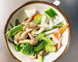 お一人様野菜たっぷり洋風さっぱり親子丼風作り方8写真