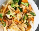 お一人様野菜たっぷりオムライス味親子丼風作り方13写真
