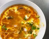 お一人様野菜たっぷり洋風さっぱり親子丼風作り方17写真