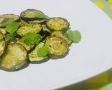 ズッキーニのミント風味作り方7写真