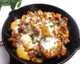 【動画有】ひき肉とじゃがいものチーズ焼き作り方9写真