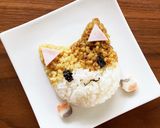 いっしょに作ろう♪にゃんカレー☆猫作り方3写真