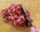 豚ヒレと茄子のキーマカレー448kcal作り方3写真