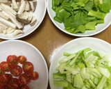 青梗菜とあるもの炒め(味付けすきやきたれ作り方4写真