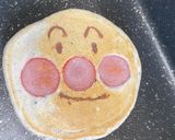 不器用でも簡単!アンパンマンパンケーキ作り方7写真