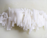 生姜香る♪大根と椎茸のきんぴら作り方1写真
