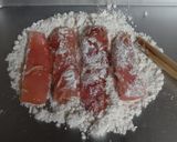 加熱用マグロで☆沖縄風天ぷら♪作り方4写真