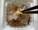 納豆の糸が切れるフィルムのはがし方作り方2写真