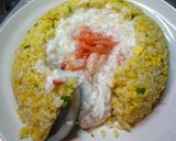 とろ～んと❀カニあんかけチャーハン！作り方8写真