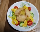 不器用ラーメンサラダ(冷やし中華)作り方3写真