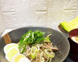 腸活牛肉とたっぷりスライスごぼうの炒め煮作り方20写真