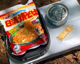 ▲山ごはん▲缶詰アヒージョ焼きそば作り方7写真