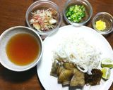 焼き鱚（キス）で自家製麺つゆ　素麺作り方12写真