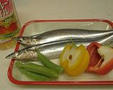 ヘルシー♪秋刀魚のカラフルマリネ作り方1写真