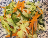 給食の「豚のしょうが焼き」♡野菜たっぷり作り方3写真