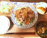 給食の「豚のしょうが焼き」♡野菜たっぷり作り方9写真