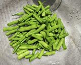 農家の食卓〜インゲンの塩ゆでサックサク〜作り方4写真