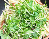 じゃがいもと豆苗のカレー炒め。作り方4写真