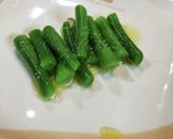 農家の食卓〜インゲンの塩ゆでサックサク〜作り方9写真
