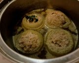 ロール新玉ねぎ？ハンバーグづめ作り方8写真