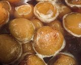 ふっくらまんまる　蜂蜜で煮る梅煮作り方8写真