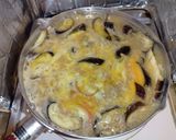 茄子と茗荷と豚肉のかき玉味噌汁作り方8写真