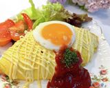 マヨネーズとケチャップのオムライス作り方12写真