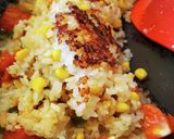 フライパンでチキンピラフ作り方5写真