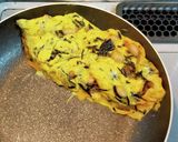大豆とひじき煮入りオムレツ(卵焼き)作り方4写真