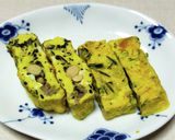 大豆とひじき煮入りオムレツ(卵焼き)作り方9写真