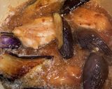鶏もも肉と茄子のみぞれ煮作り方7写真