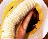 【簡単】バナナチョコクレープ☆バター不要作り方5写真