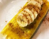 【簡単】バナナチョコクレープ☆バター不要作り方7写真