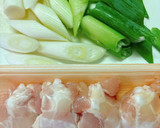 もち麦で簡単参鶏湯(無水鍋QC使用)作り方1写真