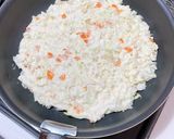 ツナ入りお好み焼き　離乳食後期作り方3写真