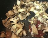 キノコ（ヒラタケ）の玉子バターチャーハン作り方1写真