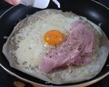 そば粉のガレット・コンプレット作り方4写真