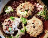 和風餡掛けチーズinグリルハンバーグ作り方1写真