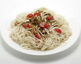 レンチン簡単｜茸とめかぶのトロトロ素麺作り方5写真