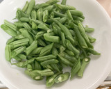 かぼちゃといんげんの胡麻和え作り方1写真